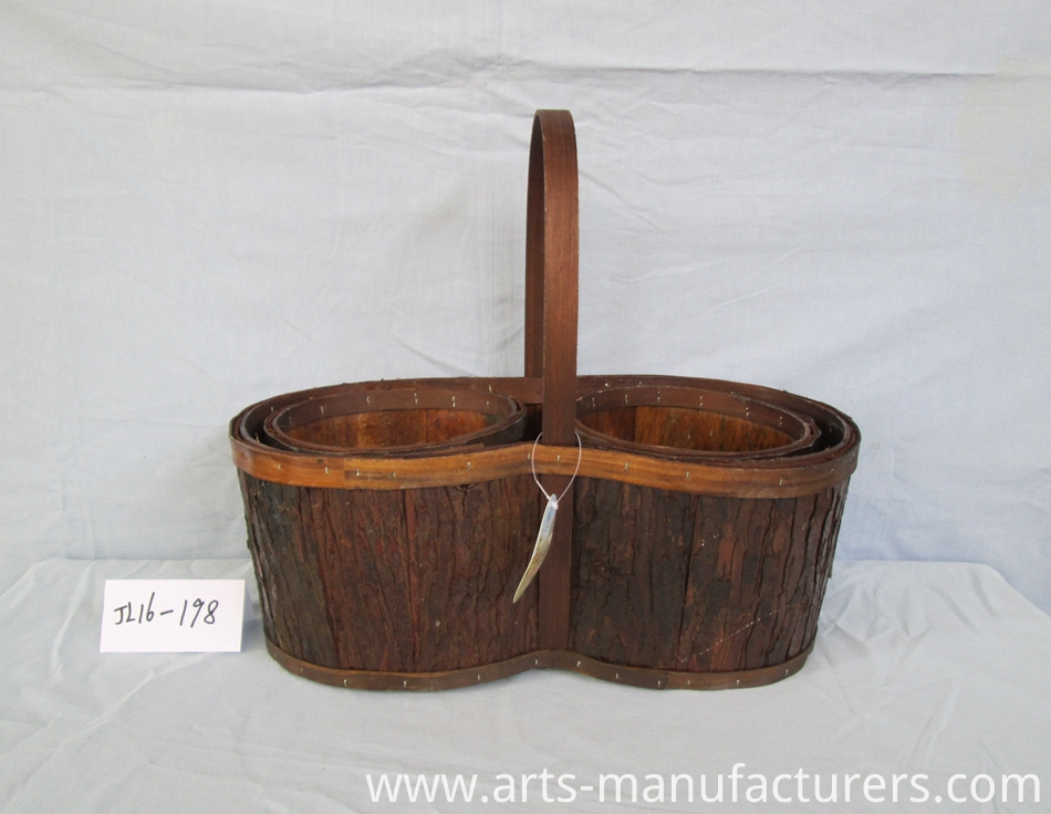 wood bark basket wood bark basket